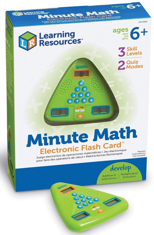 Minute Math electronic math facts game.