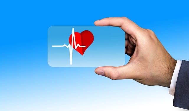 website health heartbeat business card