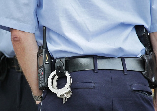 cop police man handcuffs law enforcement