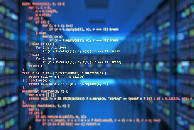 coding computer code blue screen html css
