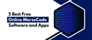 Title slide for article on Online Morse Code software and apps