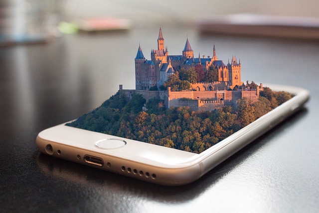 augmented reality ar castle phone iphone