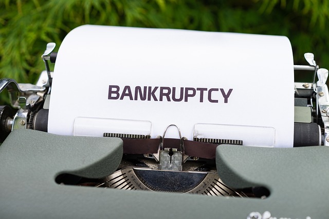 typewriter bankruptcy bankrupt