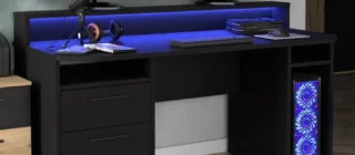 Cool gaming desk.