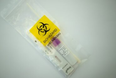 biohazard bag.