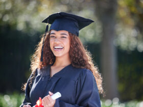 High school graduate with diploma