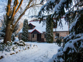 Holiday home in winter