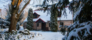 Holiday home in winter